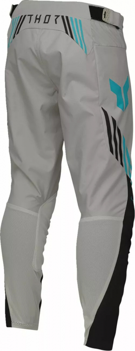 Pantaloni motocross Thor LaunchMode Zone, culoare gri/negru, marime 42 [4]