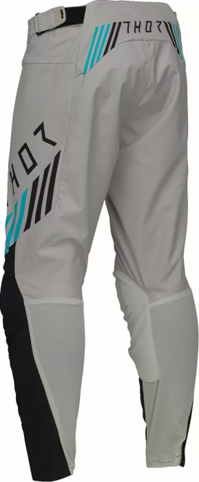 Pantaloni motocross Thor LaunchMode Zone, culoare gri/negru, marime 42 [3]