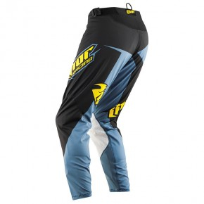 Pantaloni motocross Thor Prime Triad culoare negru/albastru inchis marime 36 [2]