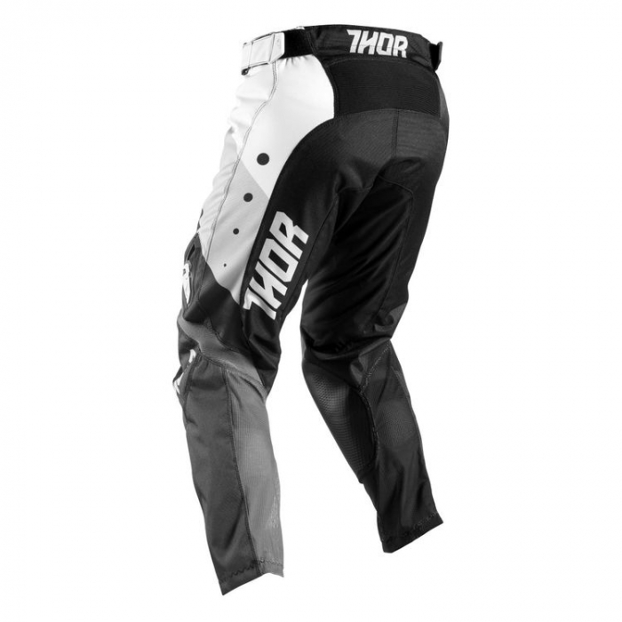 Pantaloni motocross Thor Pulse Aktiv  S7 marime 36 alb/negru [2]