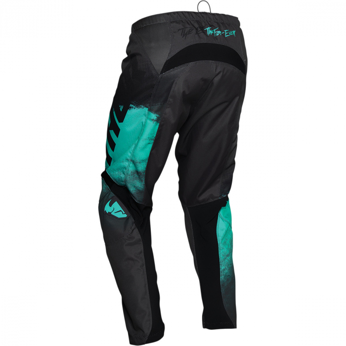 Pantaloni motocross Thor Sector Vapor culoare Negru/Albastru marime 28 [2]