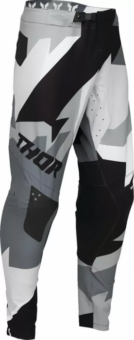 Pantaloni motocross Thor SportMode Brave, culoare negru gri, marime 28