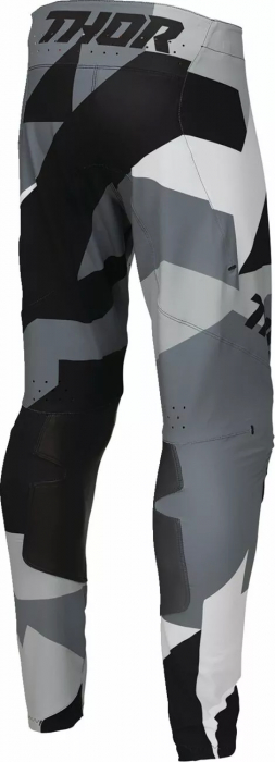 Pantaloni motocross Thor SportMode Brave, culoare negru/gri, marime 29 [4]