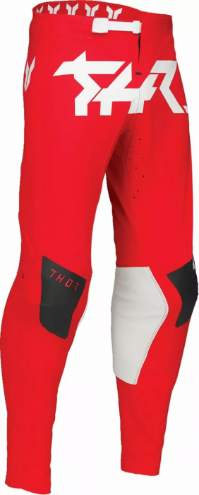 Pantaloni motocross Thor SportMode Riot, culoare rosu negru, marime 31