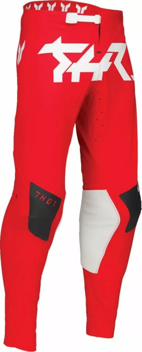 Pantaloni motocross Thor SportMode Riot, culoare rosu negru, marime 28