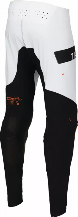 Pantaloni motocross Thor SportMode Rogue, culoare alb/negru, marime 40 [4]