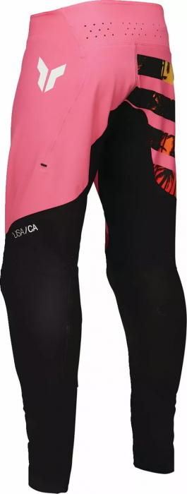 Pantaloni motocross Thor SportMode SD, culoare roz/negru, marime 40 [4]
