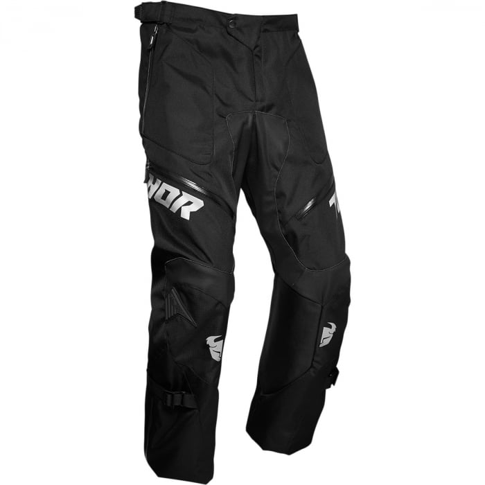 Pantaloni motocross Thor Terrain peste cizme culoare Negru marime 36