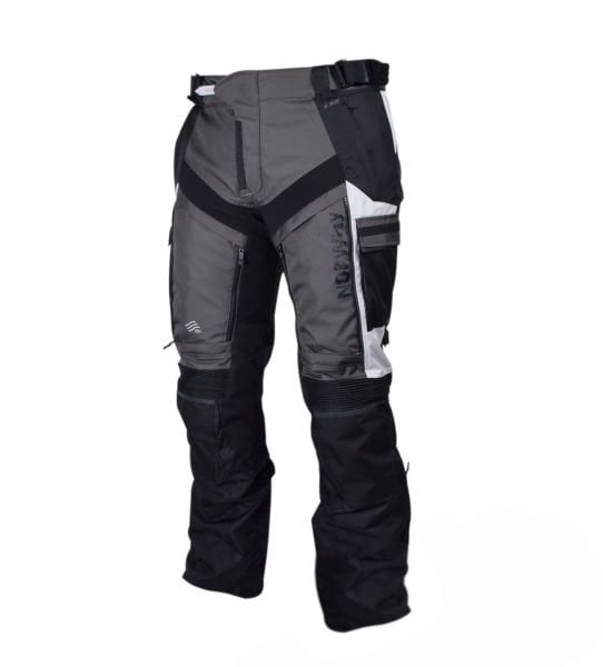 Pantaloni textil moto atv LS2 NORWAY MAN, culoare negru gri, marime L