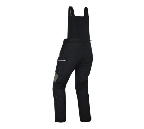Pantaloni textili impermeabili Oxford Montreal 3.0 MS, croi regular, culoare negru/army, marime L [2]