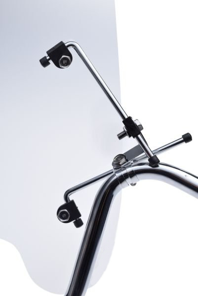 Parbriz moto universal cu prinderi, h=46cm [3]