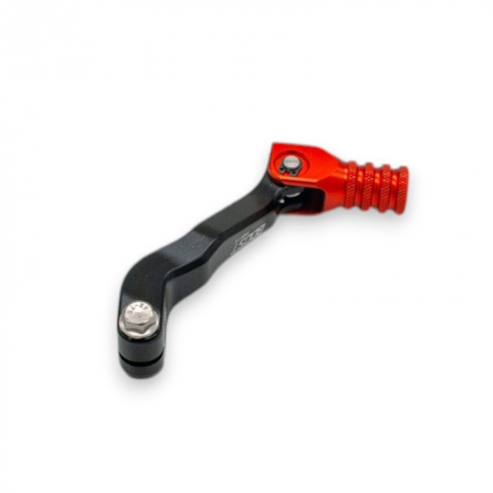 Pedala schimbator, Boost Parts Racing, cross Asix 250-300, culoare negru/portocaliu [2]