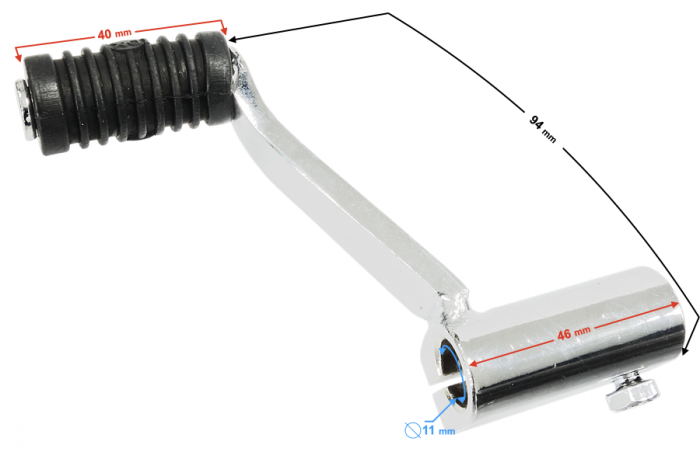 Pedala schimbator viteze Barton NXT150 [2]