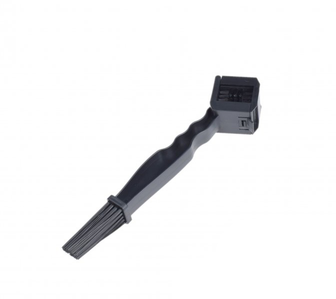 Perie de curatare lant, 2 capete de curatare, culoare negru [2]