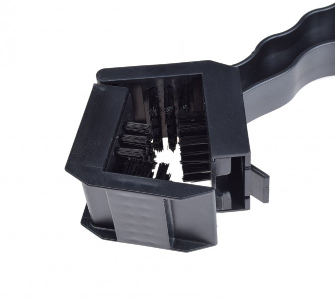 Perie de curatare lant, 2 capete de curatare, culoare negru [3]