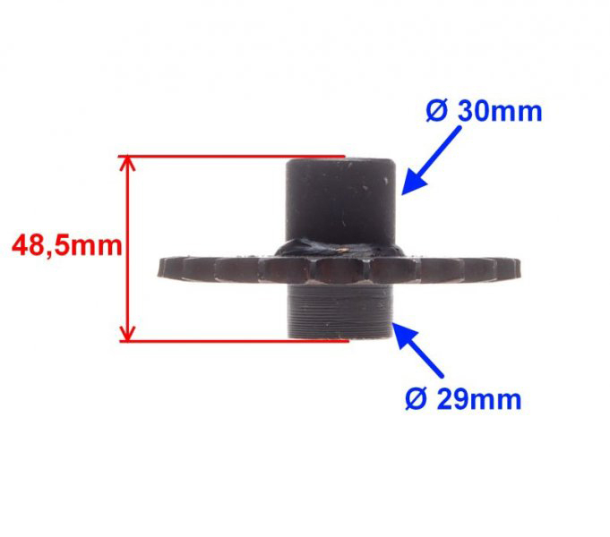 Pinion fata atv 150, diametru ax 20mm [3]