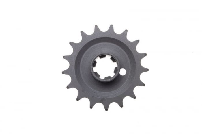 Pinion fata transmisie, 17 dinti, pas 428, Mz250