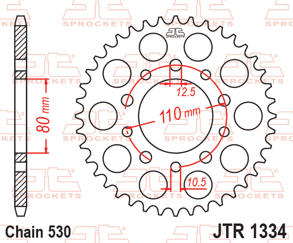 Pinion spate 530 Z43