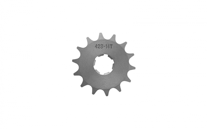 Pinion transmisie fata Moretti 14/428 WSK125 [2]