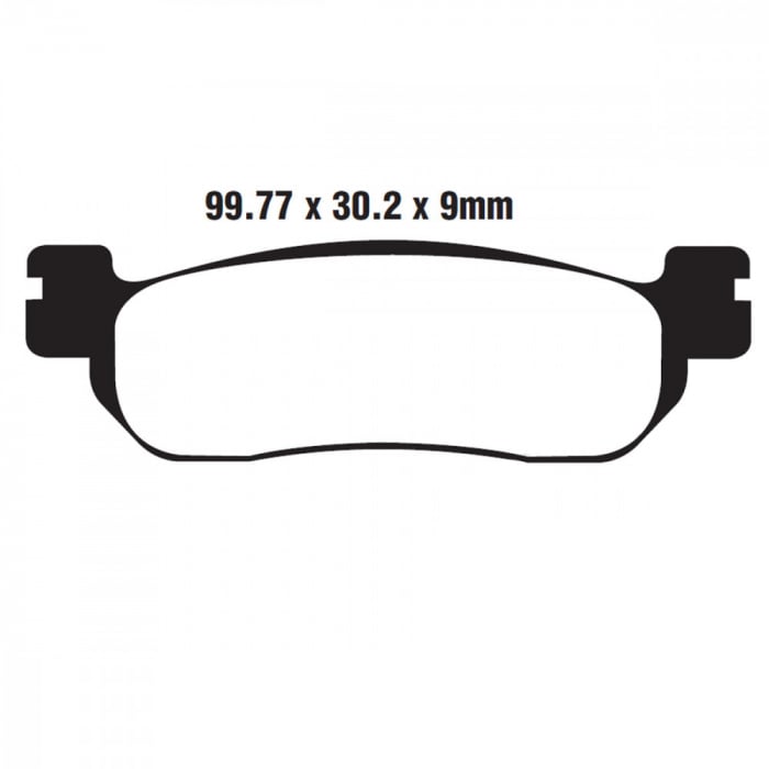 Placute de frana FA275TT Standard EBC