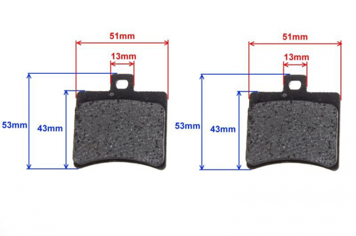 Placute frana atv/moto echivallent EBC FA298 [3]