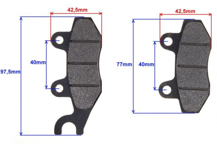 Placute frana echivalent cu EBC FA135 [2]