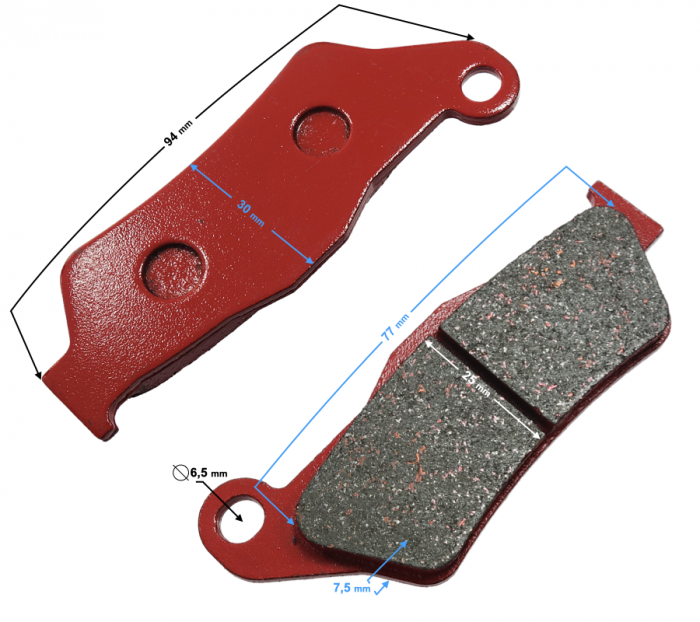 Placute frana echivalente FA181 [4]