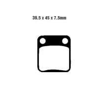 Placute frana FA054TT echivalent MCB510