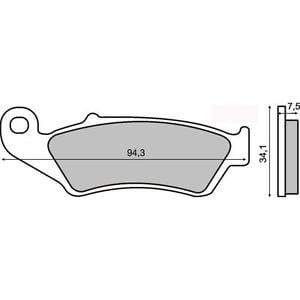 Placute frana Gas Gas Honda HM