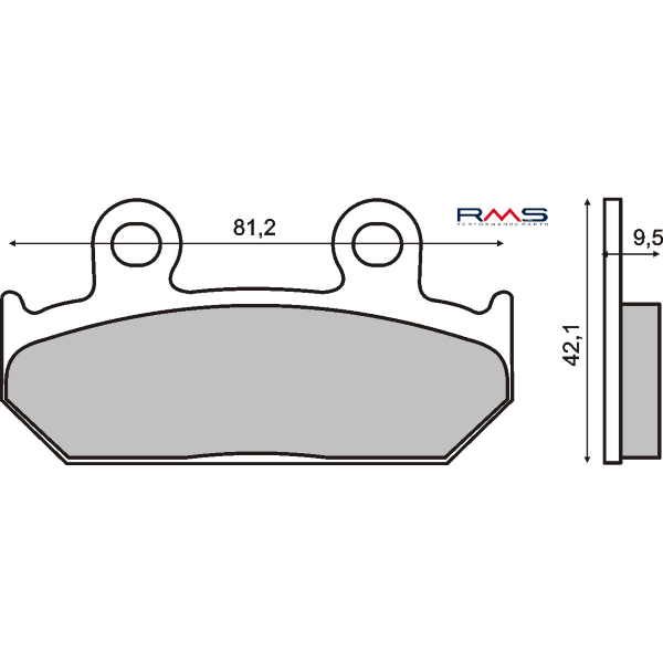 Placute frana (Kevlar) Honda CBR 600 91- 94