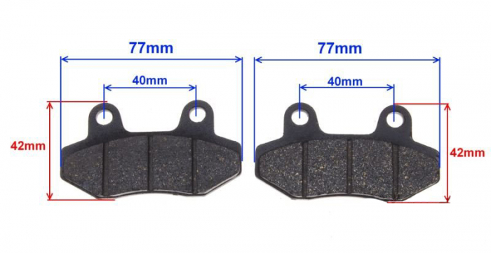 Placute frana motocross si atv RVC4105 [3]
