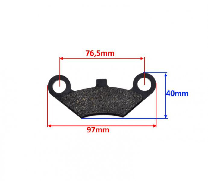 Placute frana spate/spate ATV Linhai, Goes, CF Moto echivalent cu FA453 [2]