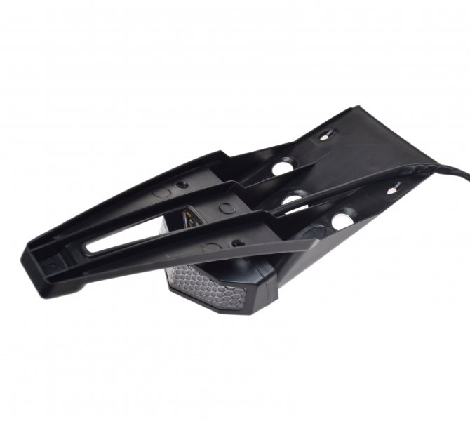 Aripa spate cu stop si semnalizari LED, culoare negru [2]