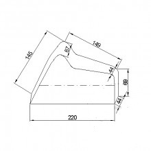 Prelata moto impermeabila 220x87x145 Negru [2]