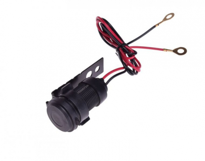 Priza moto + suport, 1 x USB [2]