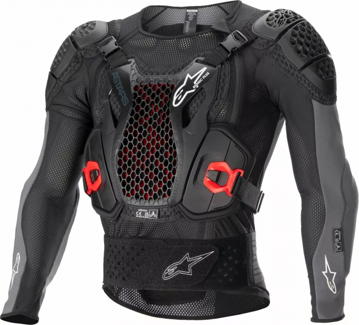Protectie corp Bionic Plus v2, culoare negru rosu, marime L