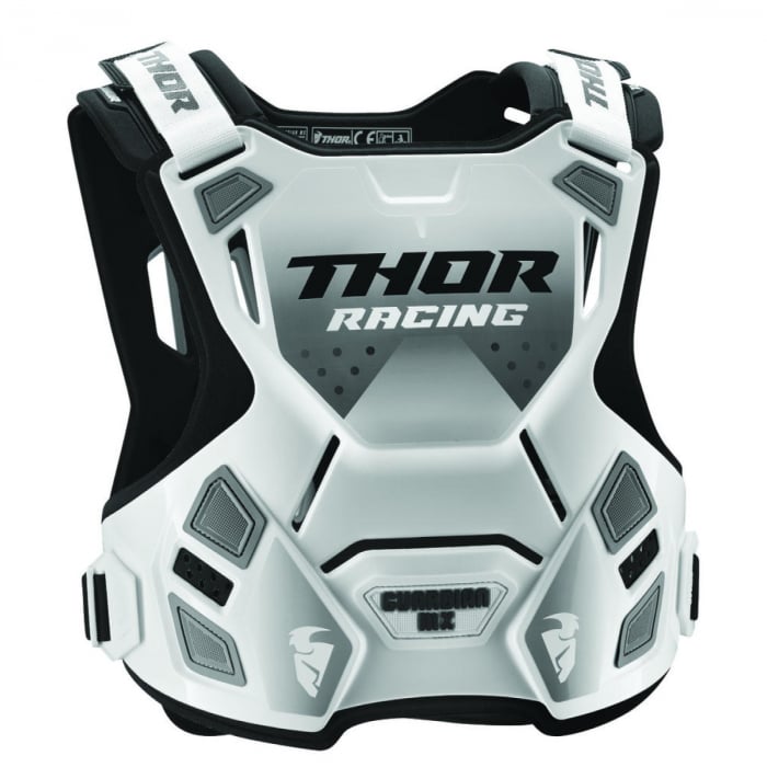 Protectie corp copii Thor Guardian MX culoare alb negru marime S M