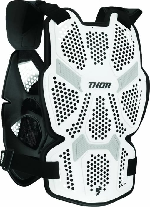 Protectie corp Thor Sentil-Pro, culoare alb negru, marime M L