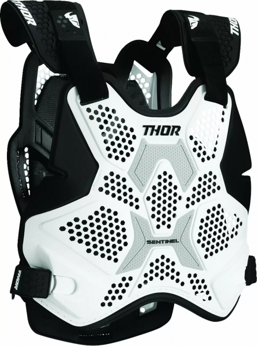 Protectie corp Thor Sentil-Pro, culoare alb/negru, marime M/L [2]