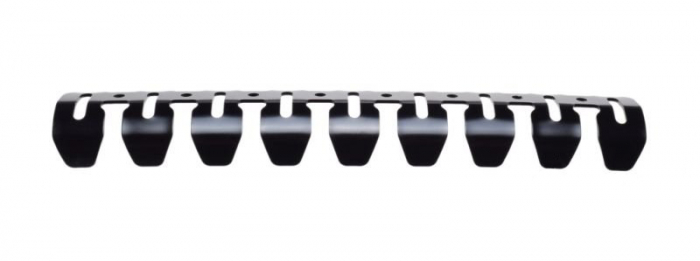 Protectie ornament pentru evacuari, 2 timpi, culoare negru [2]