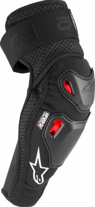 Protectii genunchi Alpinestars Bionic Pro Plasma Elbow, culoare negru rosu, marime L XL