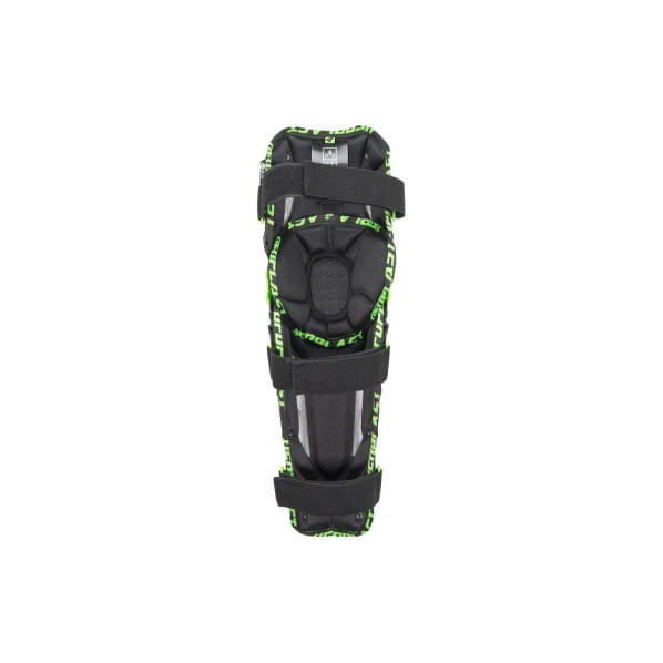 Protectii genunchi UFO Plast Crypton, culoare negru/verde, marime universala [3]
