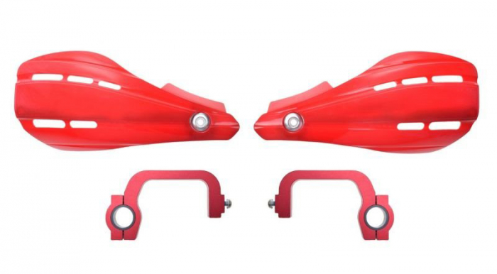 Protectii maini Pro Guard, culoare rosu [2]