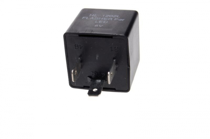 Releu semnalizare led 3 pini 6V [3]