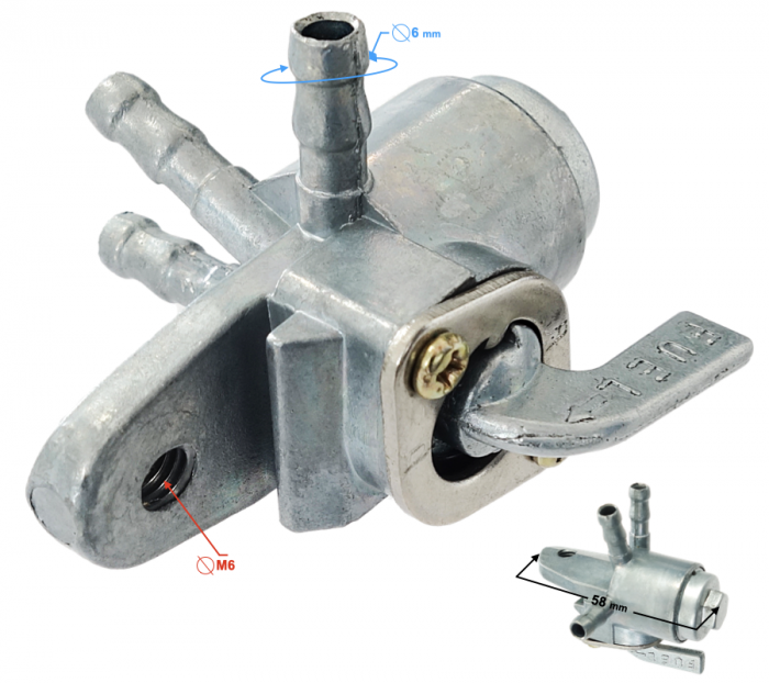 Robinet benzina DB250 MZK [3]