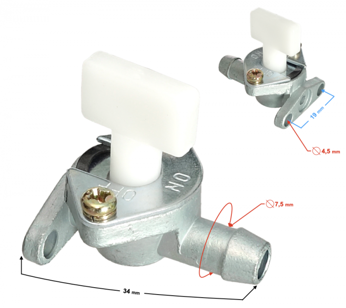 Robinet benzina mini atv [3]