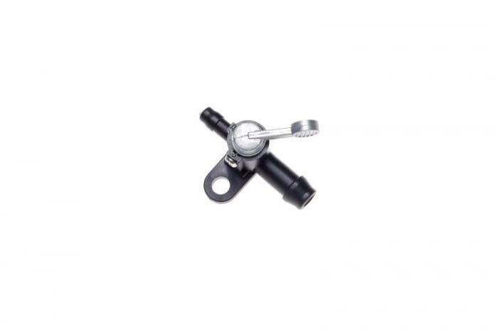 Robinet benzina universal, montaj pe furtun, intrare 10mm, iesire 6mm