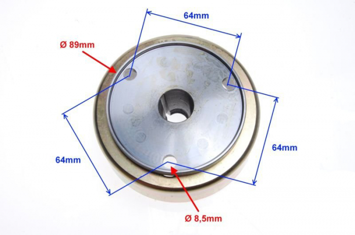 Rotor pentru ATV250 STXE fara rulment unisens [3]