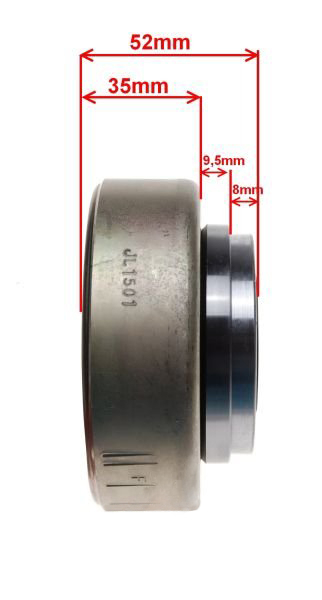 Rotor si bendix, atv, 110cc [3]