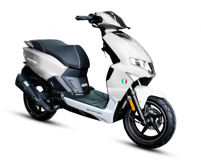 Scuter Barton Active 50cc, culoare alb